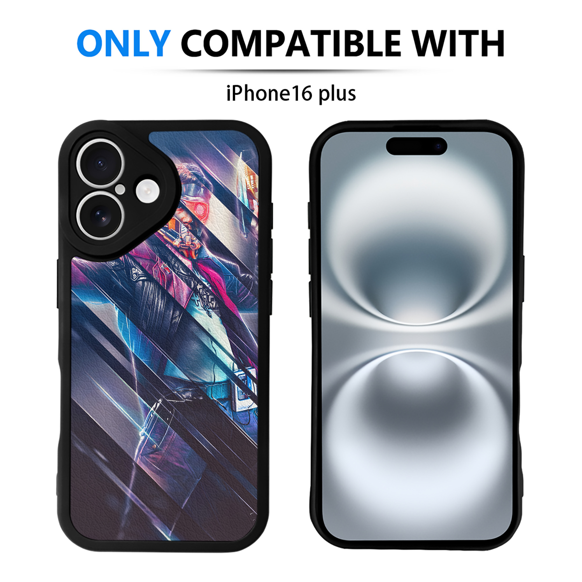 （画像用） アベンジャーズ The Avengers 【iPhone 16シリーズ対応】シリコンスマホケース（レザー調） 材質：シリコン
